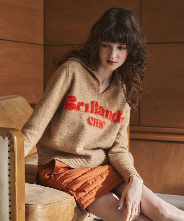 Brillande】MOHAIR BLEND KNIT | Brillande（ブリランデ）オフィシャル